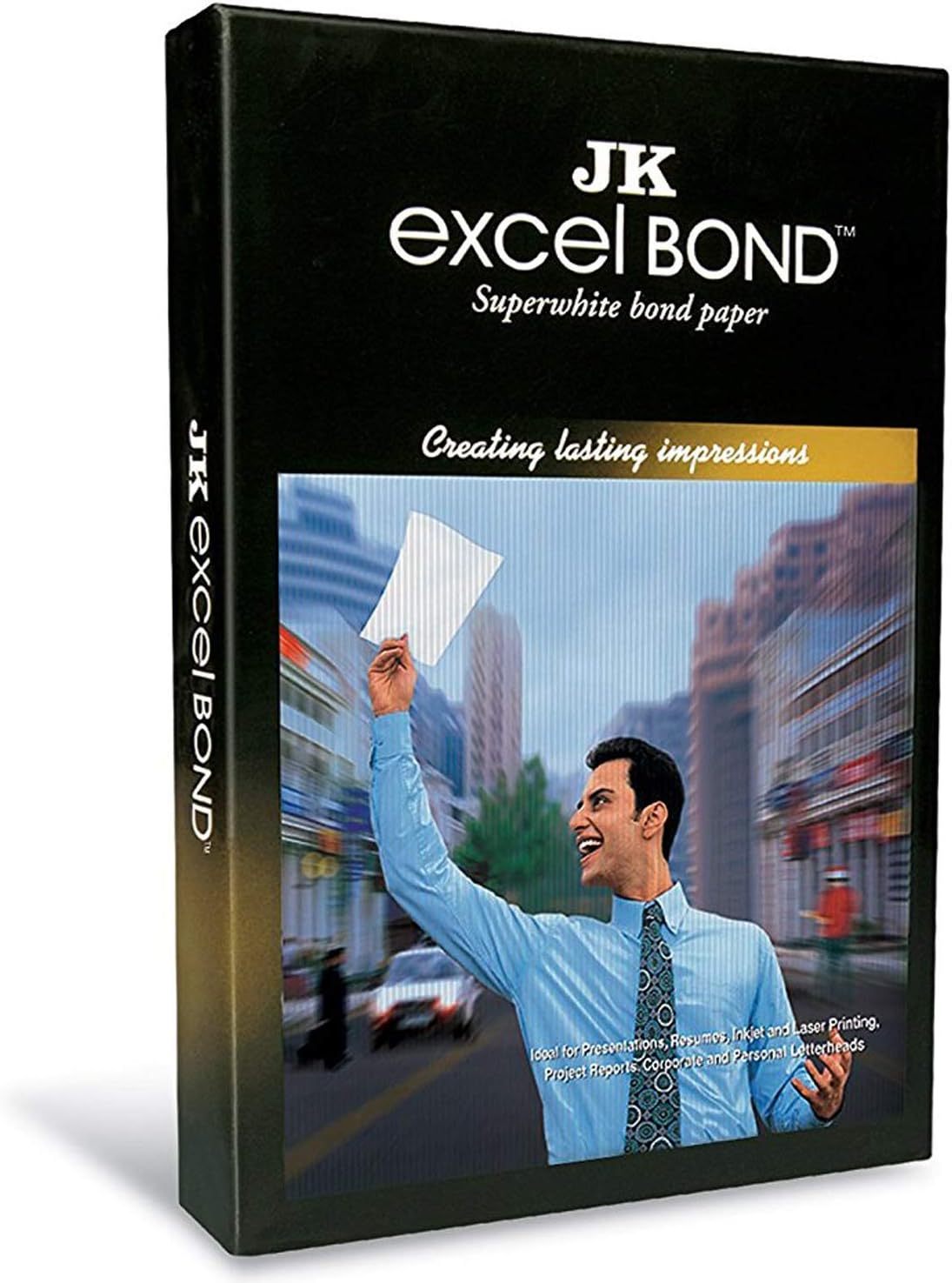 JK Excel Bond Superwhite Paper A4 Size 500 Sheets 85 GSM 1 Ream