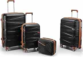 Amazon.com | TRAVELEO 4-Piece Expandable Hardshell Luggage Set