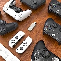 Vista 12 de MAYFLASH Magic NS Wireless Bluetooth Controller Adaptador USB para Switch/Switch 2, Steam Deck, macOS, Windows, Raspberry Pi y más