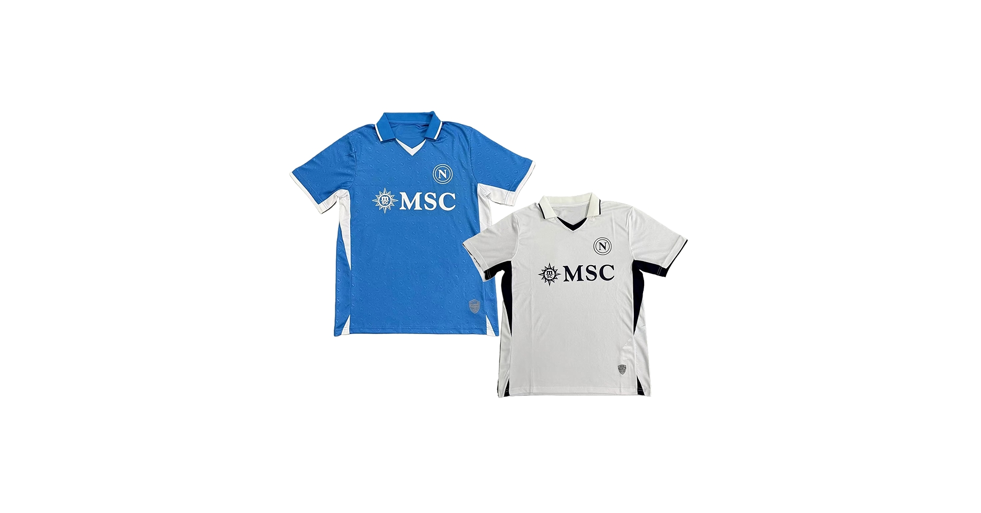24/25 SSCナポリ 半袖トレーニングシャツ Lサイズ 24-25 SSCナポリ ノースリーブトレーニングシャツ／サッカー