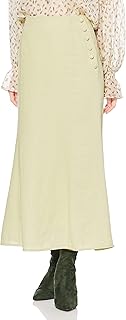 [フレイ アイディー] レーヨンリネンナロースカート FWFS211057 レディース