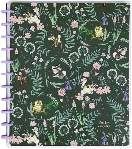 Happy Planner - Cuaderno de Disney con divisores y 60 hojas de papel rayado de puntos, tema de Winnie the Pooh True to You, tamaño grande, 11.0in x