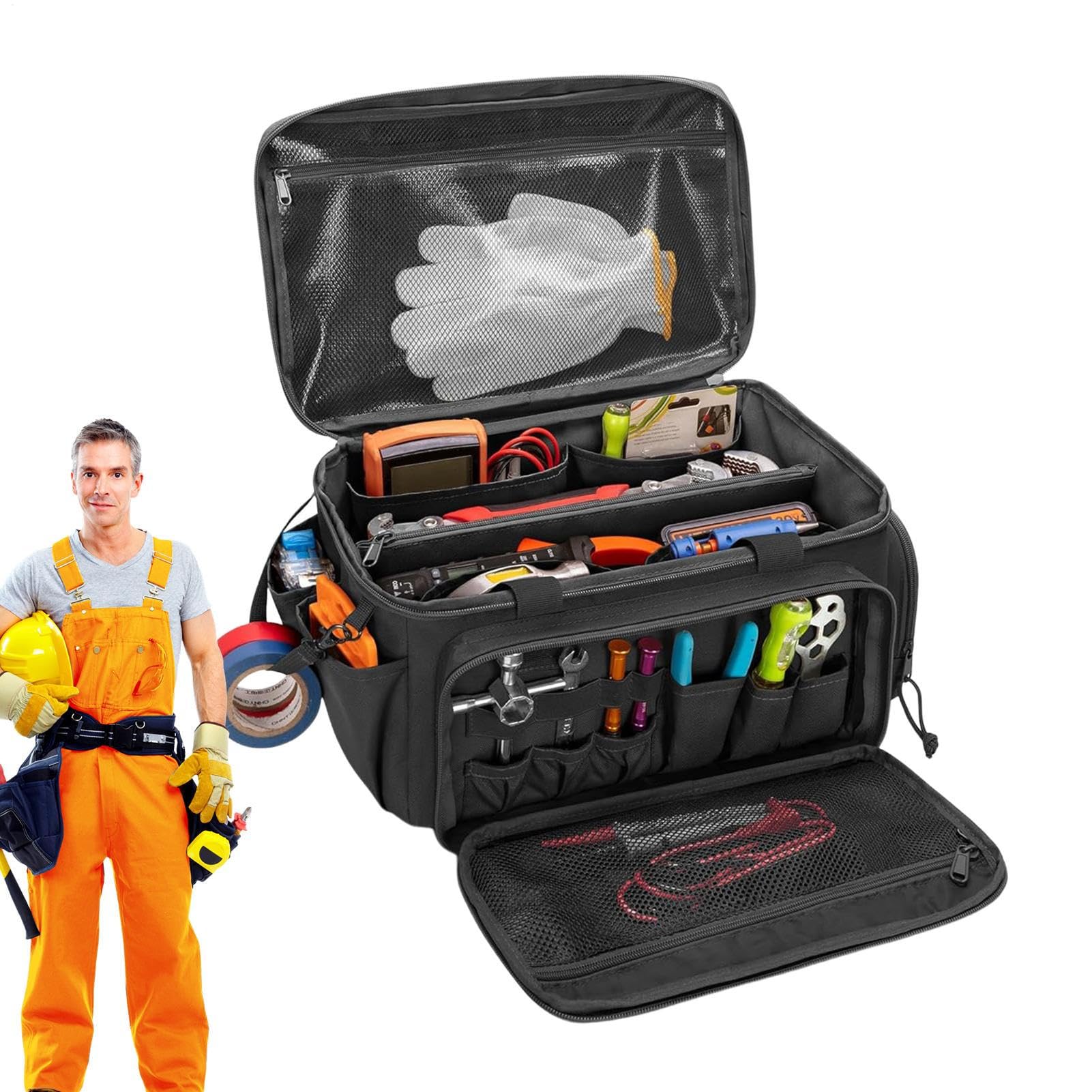 Sac de rangement pour outils de jardinage et travaux de mécanique