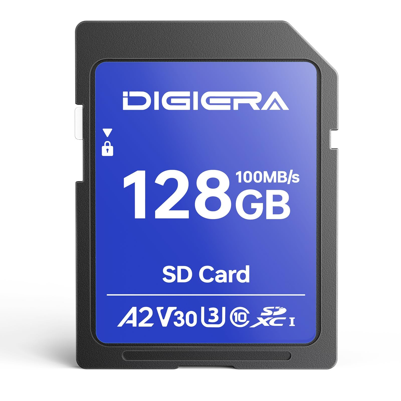 Carte mémoire SDXC UHS-I CS100 128 Go – Jusqu’à 100 Mo/s, C10, U3, V30, 4K UHD, pour Ordinateurs, appareils Photo numériques, systèmes Home cinéma, systèmes de Navigation Automobile (1 Carte)
