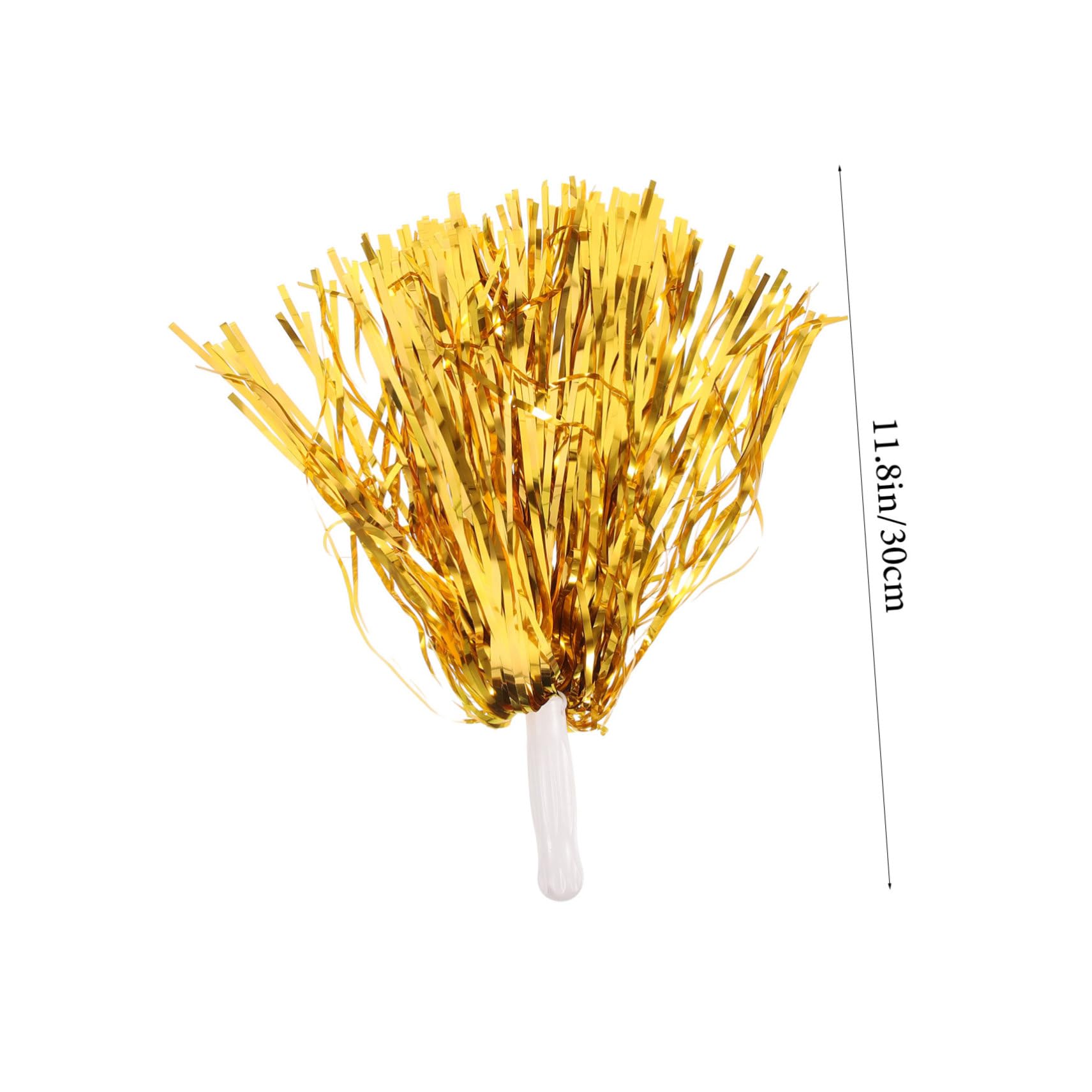 BESPORTBLE Cheerleading Poms 10pcs Reusable Outdoor Cheerleader Prop Cheerleading Teams Accessories