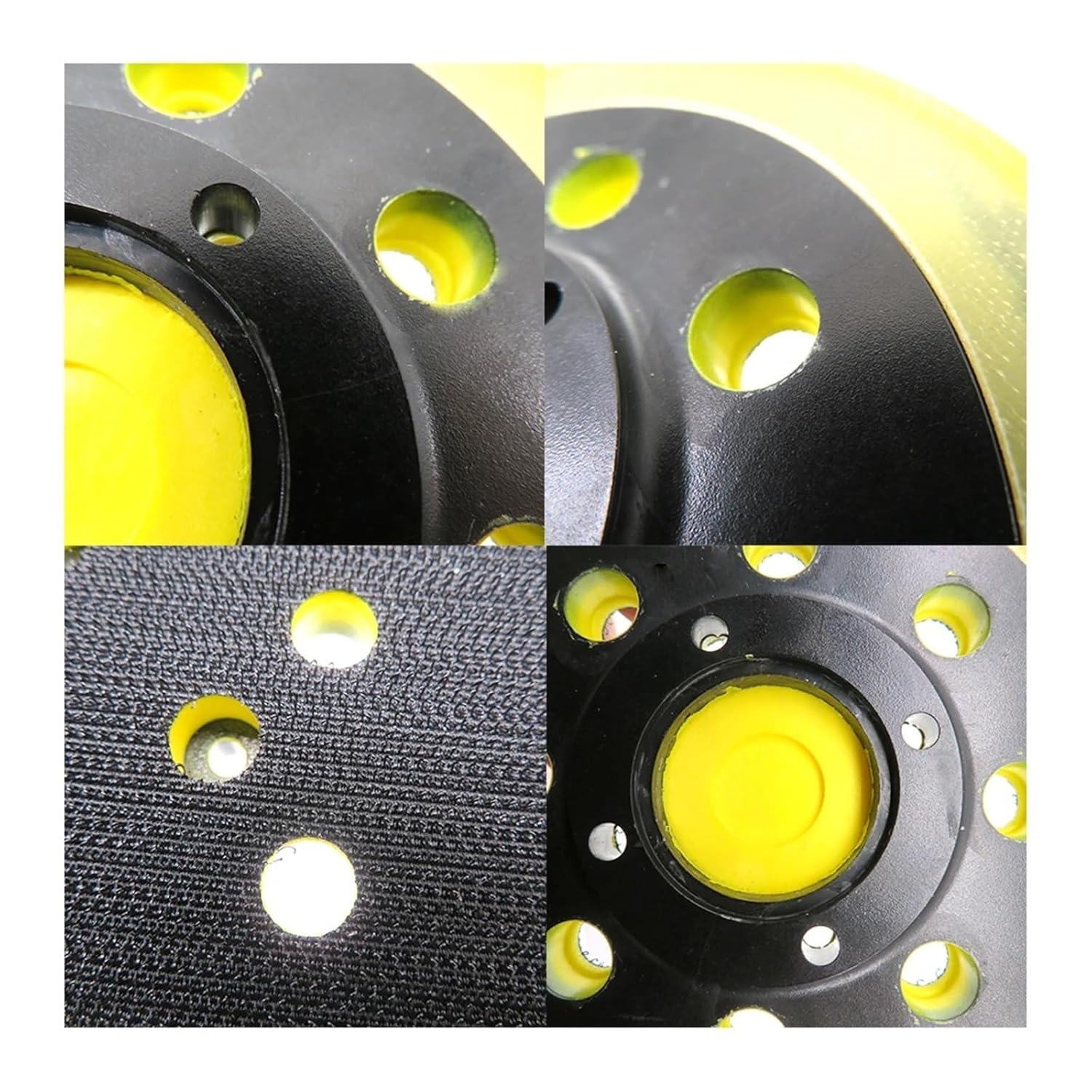 5 Inch 8-Hole Hook & Loop Sanding Pad - Durable Replacement Backing Plate for Random Orbit Sanders