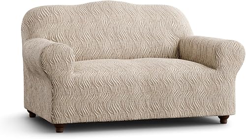 Miniatura 1 de Funda elástica para sofá y sofá biplaza, funda elástica para sofá, funda para sofá y sofá de dos plazas, funda deslizante de tela de poliéster