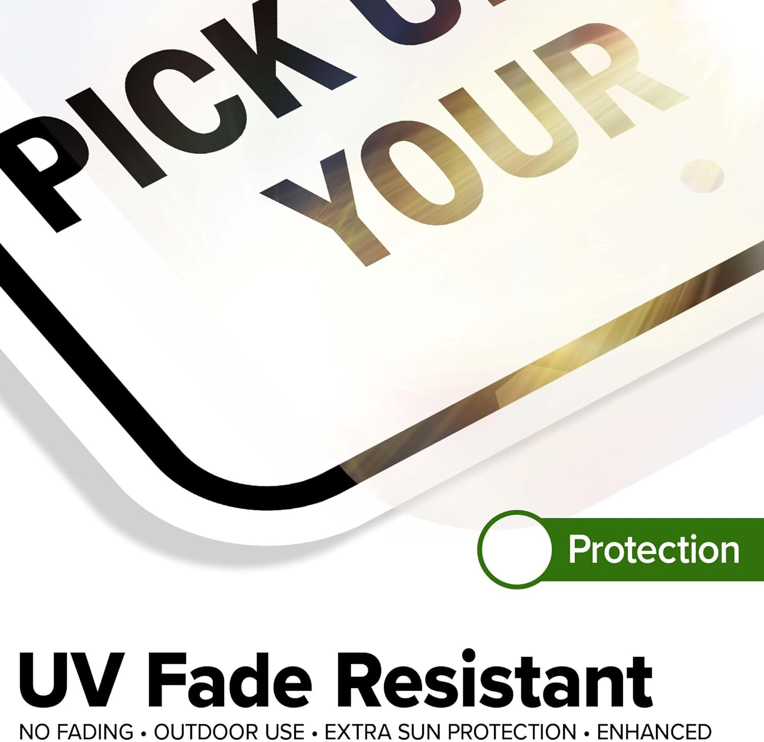 Please Pick Up After Your Pet No Dog Poop Sign, 12x18 Inches, Rust Free .063 Aluminum, Fade Resistant, Made in USA by My Sign Center