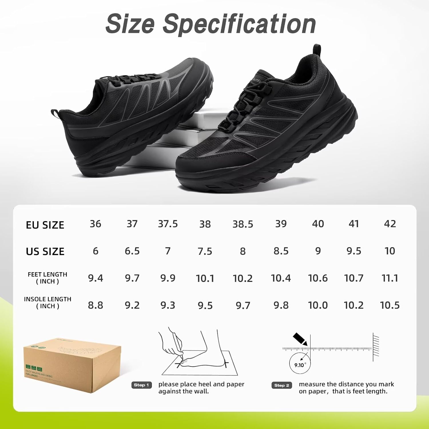 OrthoComfoot Women's Orthopedic Diabetic Wide Walking Shoes: Comfortable Casual Arch Support Plantar Fasciitis Sneakers, Tennis Orthotic High Arch Swollen Feet Work Shoes for Ankle and Heel Pain - Image 8