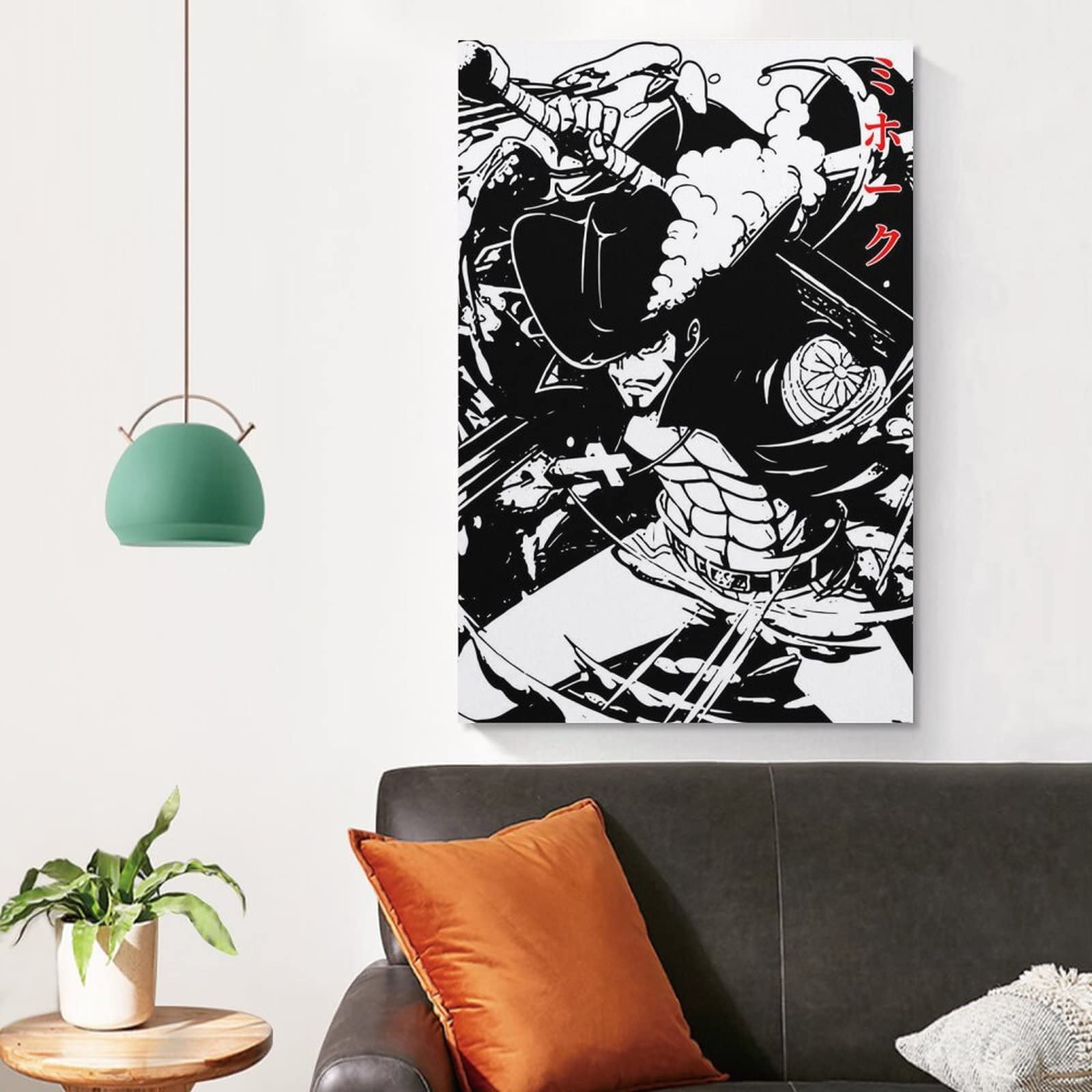 Amazon.co.jp: ワンピース ミホーク キャラクター HD ポスター 3