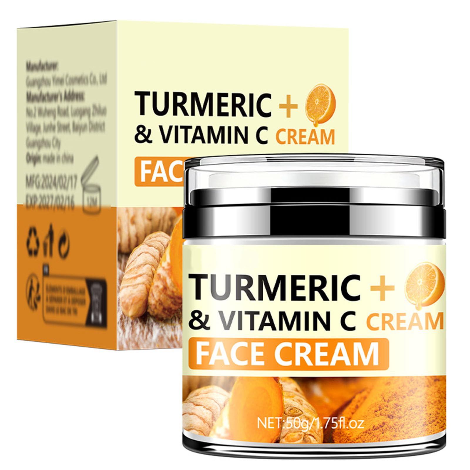 Amazon.com : Turmeric Firming Face Cream,Hydrating Anti-wrinkle
