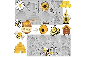 3D Winnie The Pooh Fondant Silicone Mold Set