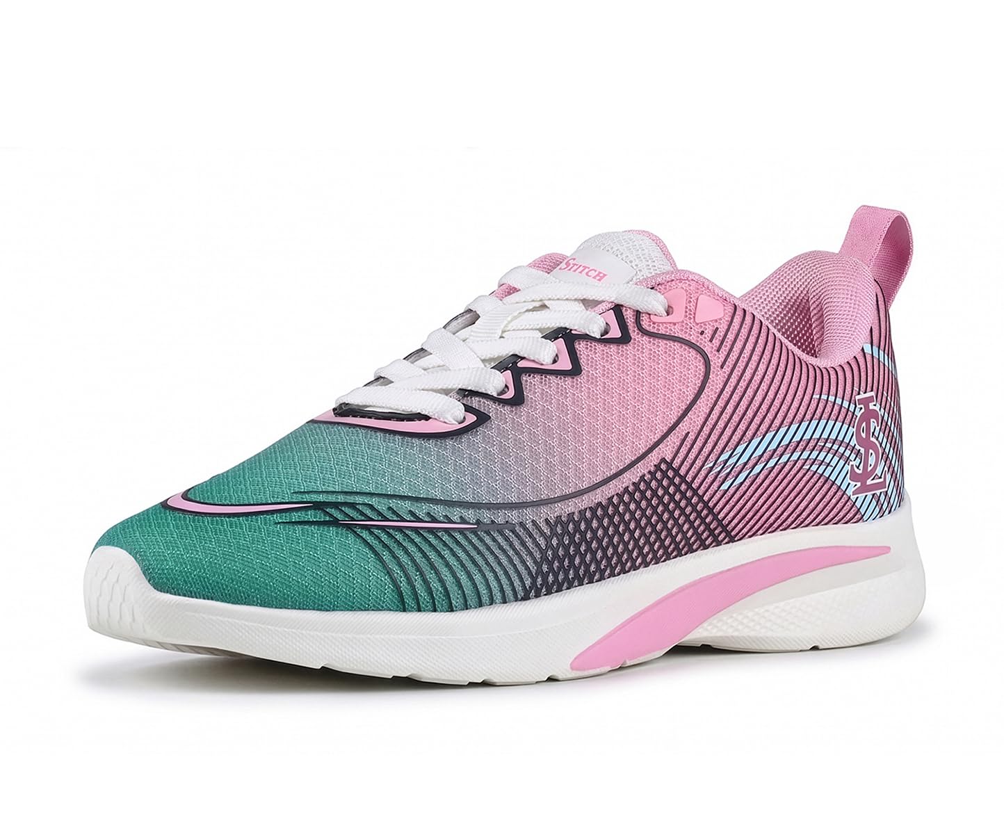 louis stitch Women’s Lightweight Athleisure Sport Shoes | The Athleisure Series | Ultra-Lightweight Lace-Up Shoes for Women| Perfect for Casual, Gym & Travel Wear | LSLD-AT-RF02-picture-39