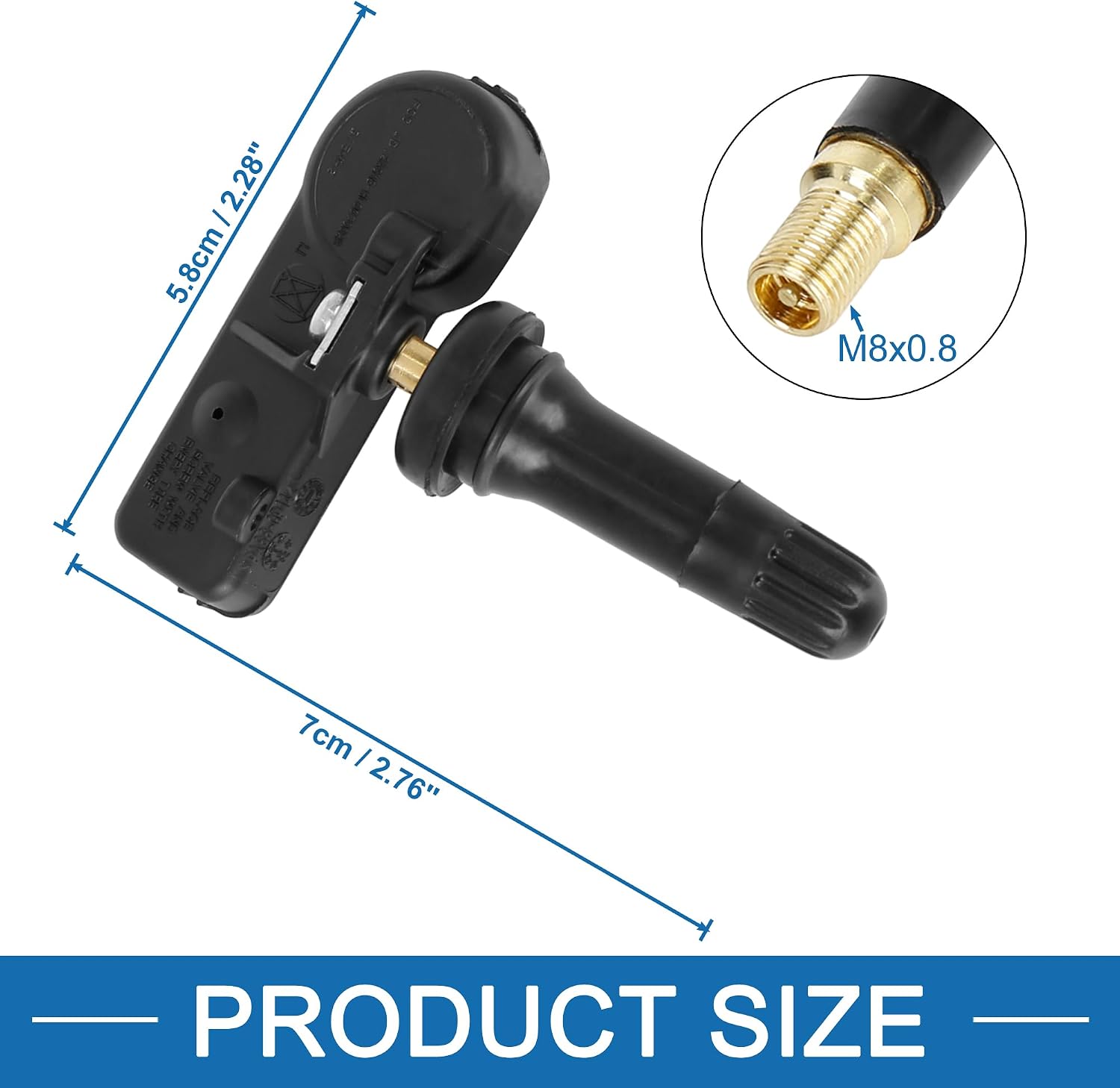 Car TPMS Sensor Tire Pressure Sensor 2546AAG2SZ3 for Mustang 2015-2018