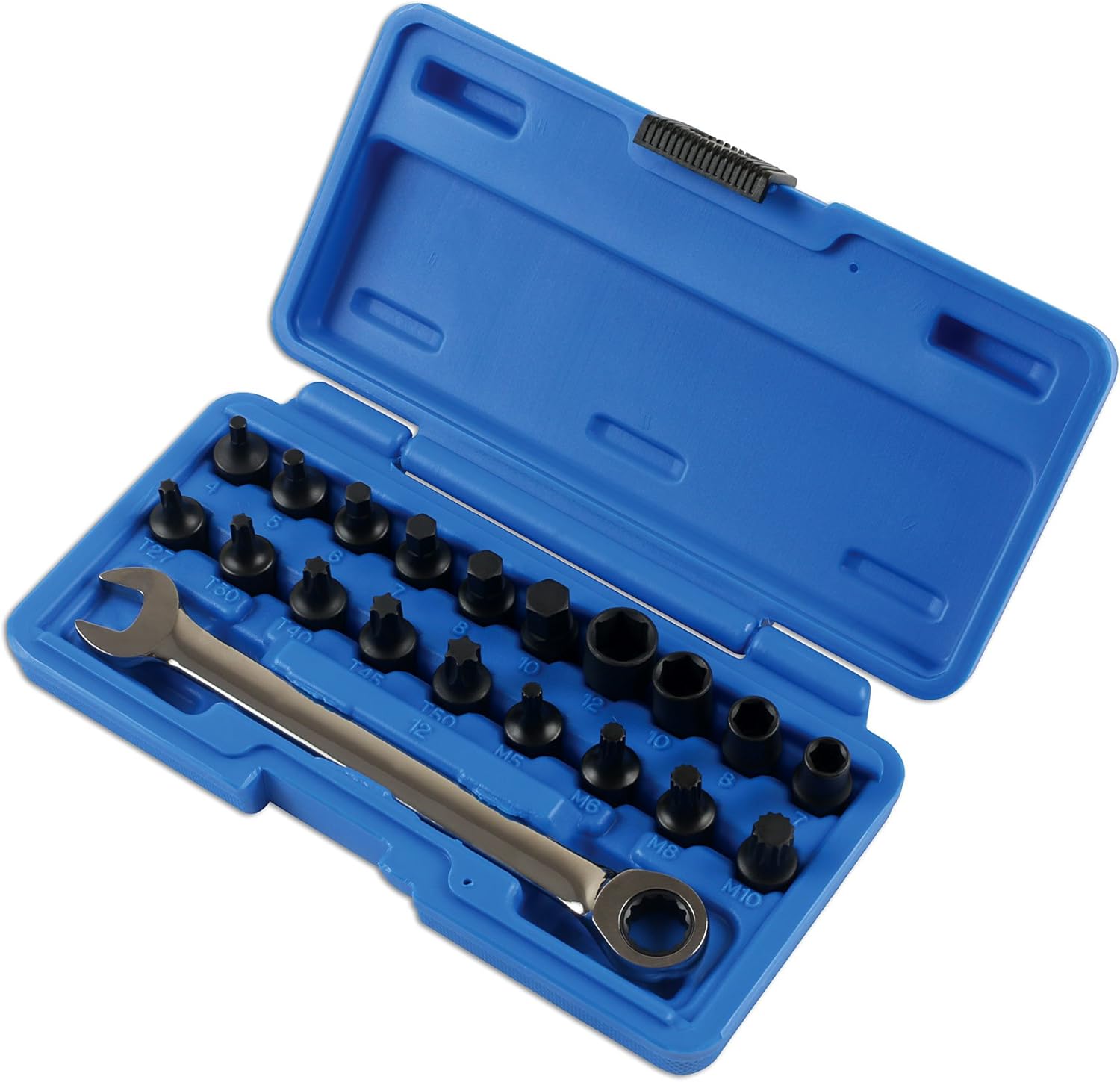 Laser 5914 Low Profile Bit Set, 1/4-inch Dia, Set of 20