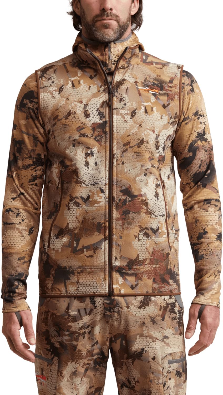 SITKA Alpha Fleece Vest - Heavy Duty Fleece Hunting Vest for Men - Image 3