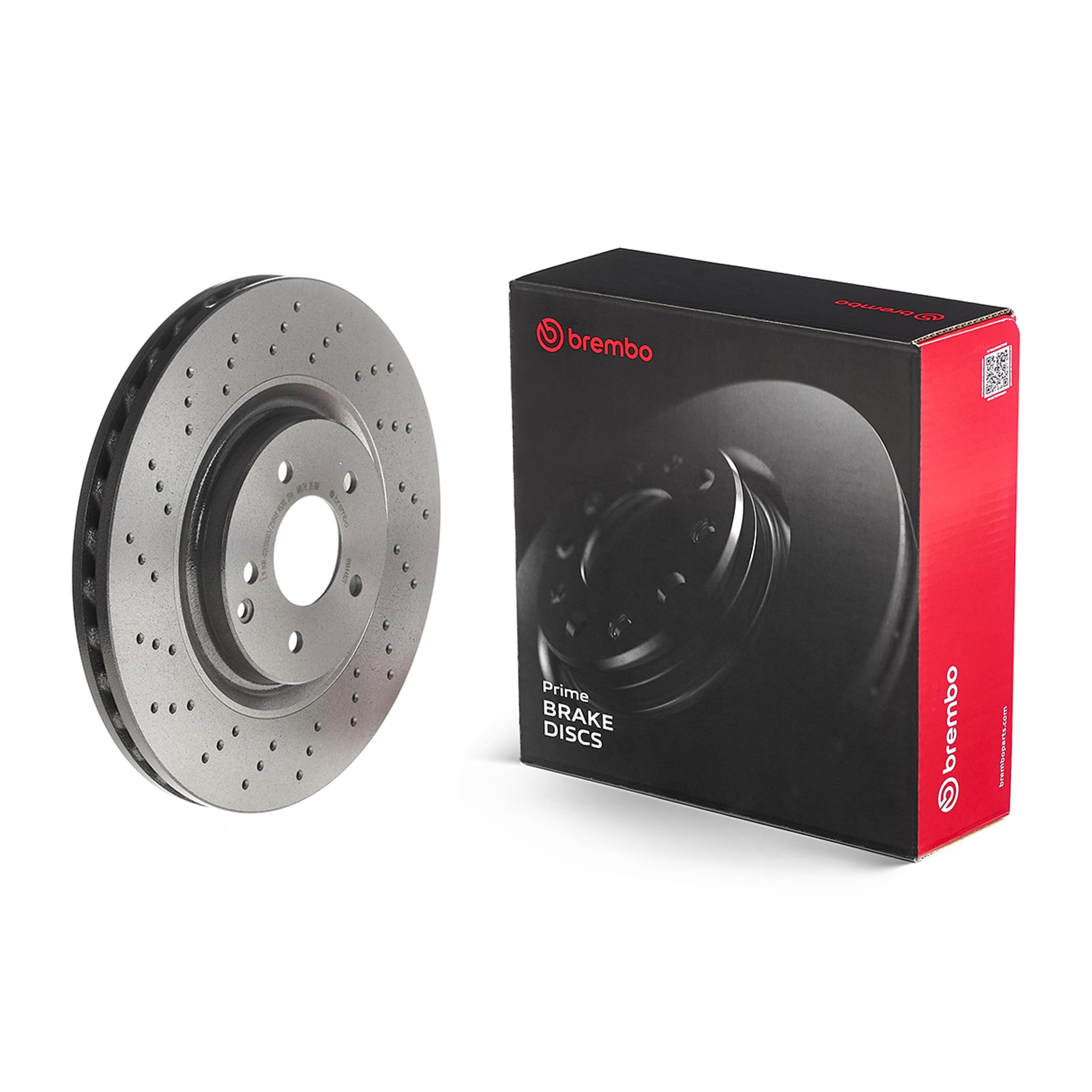 Brembo 09A44821 Discos de Freno con Recubrimiento UV, Set de 2