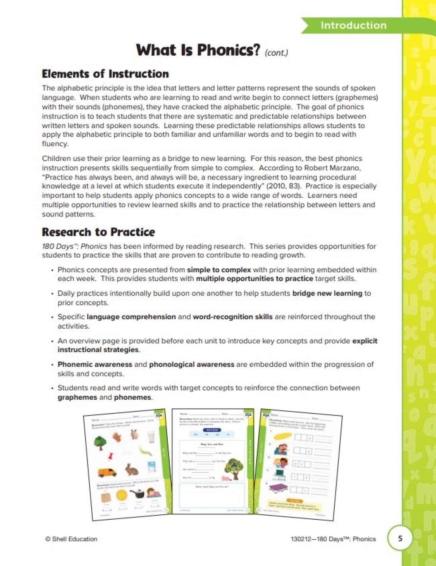 180 Days of Phonics for Kindergarten (180 Days of Practice) - Image 5