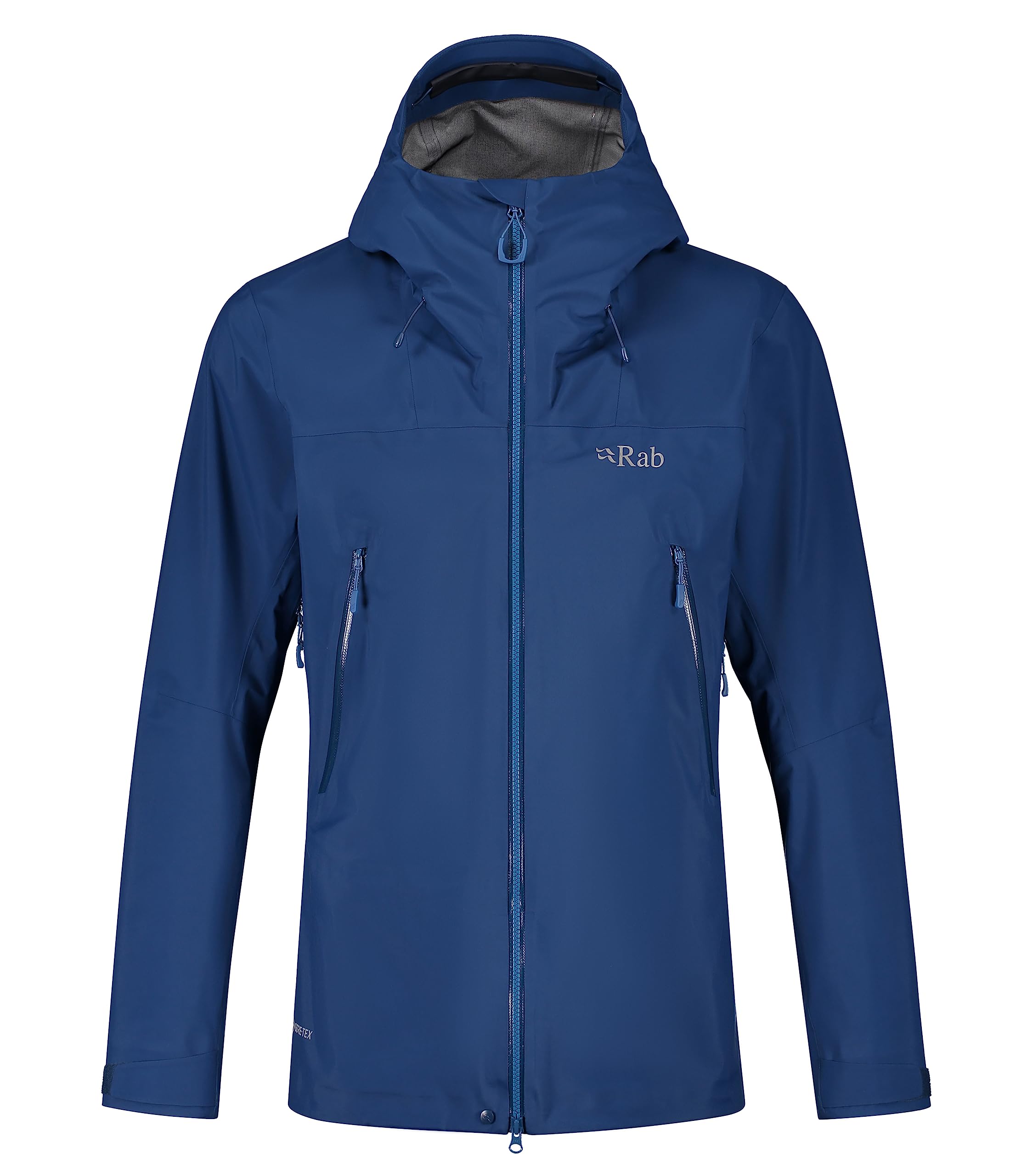 Rab Men's Kangri GTX Waterproof Breathable Gore-tex Jacket for Hiking, Trekking, & Mountaineering - Ink - Medium