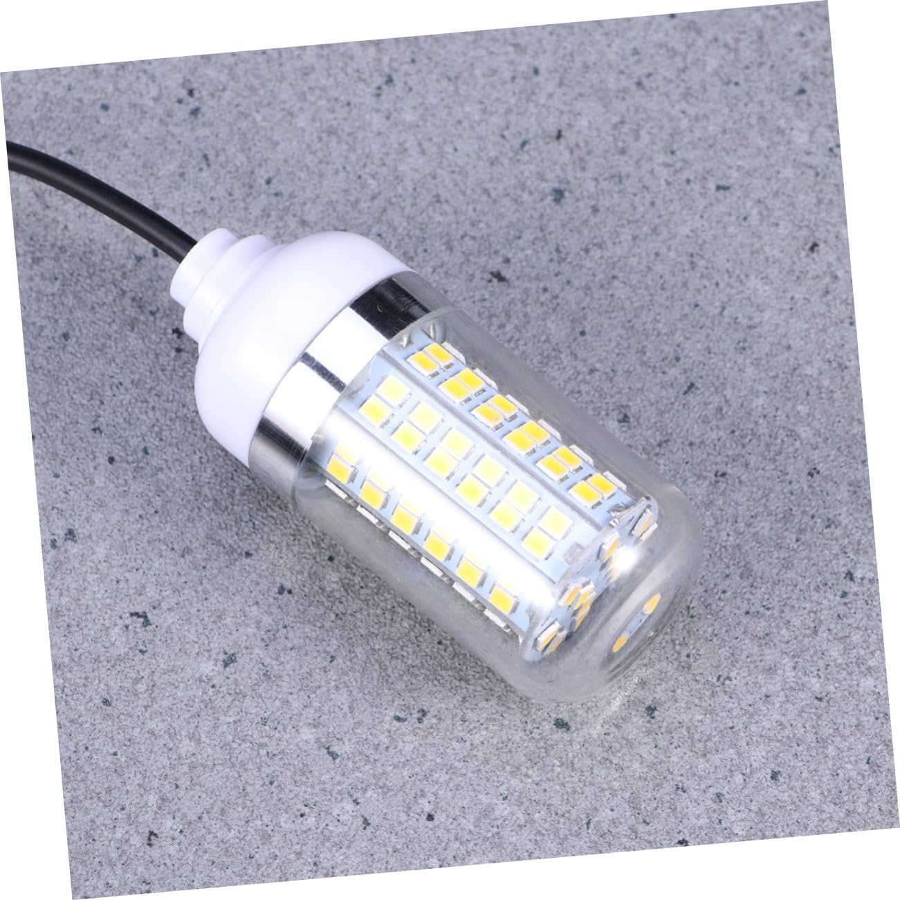 INOOMP 3Pcs 108 Pesca Luce Subacquea Lampada Pesca Esche Pesca Luce LED Ricerca Di Luci Luci Subacquee Zattera Pesca Bianco Luce Pesca Fish Finder Lampada