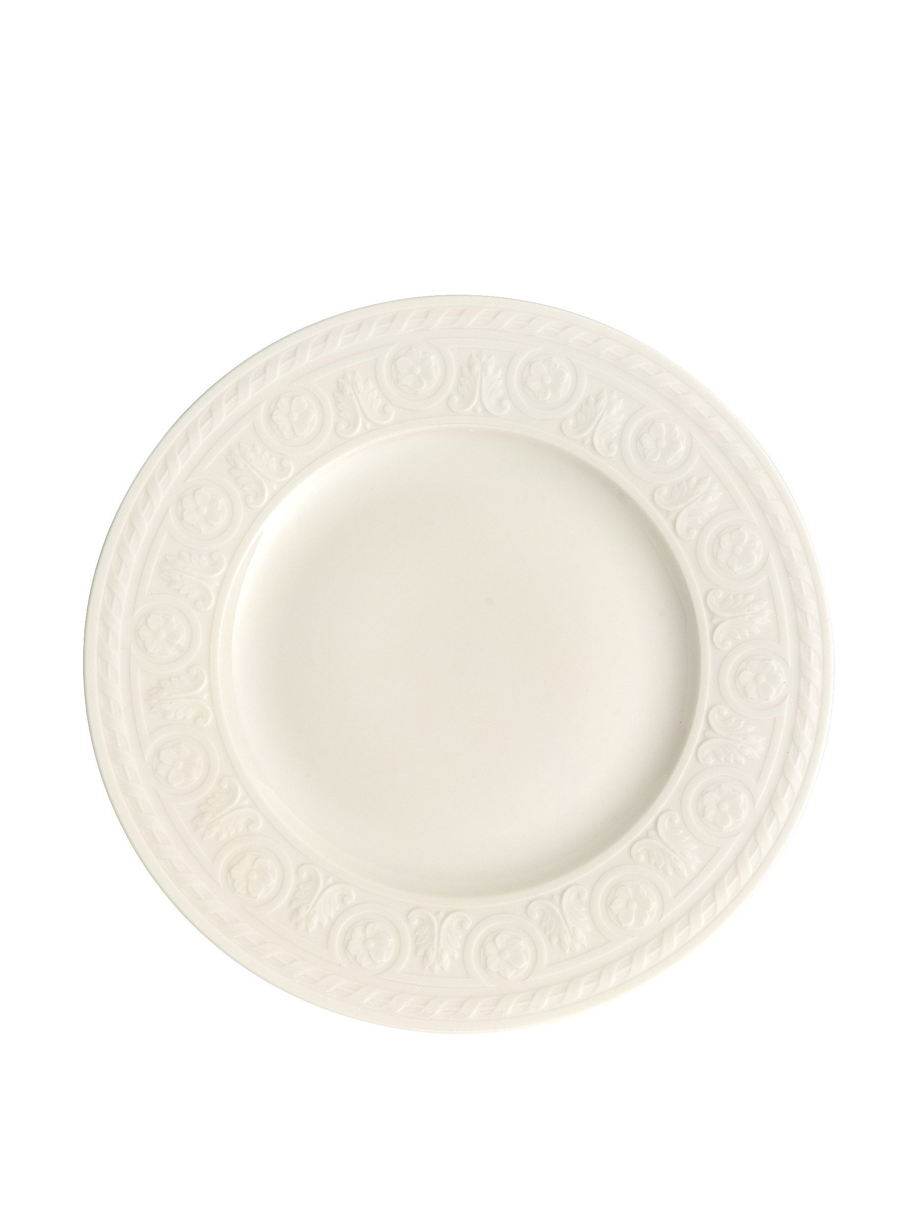 Villeroy & Boch - Cellini 6x Frühstücksteller, 22 cm, Premium Porzellan, Weiß