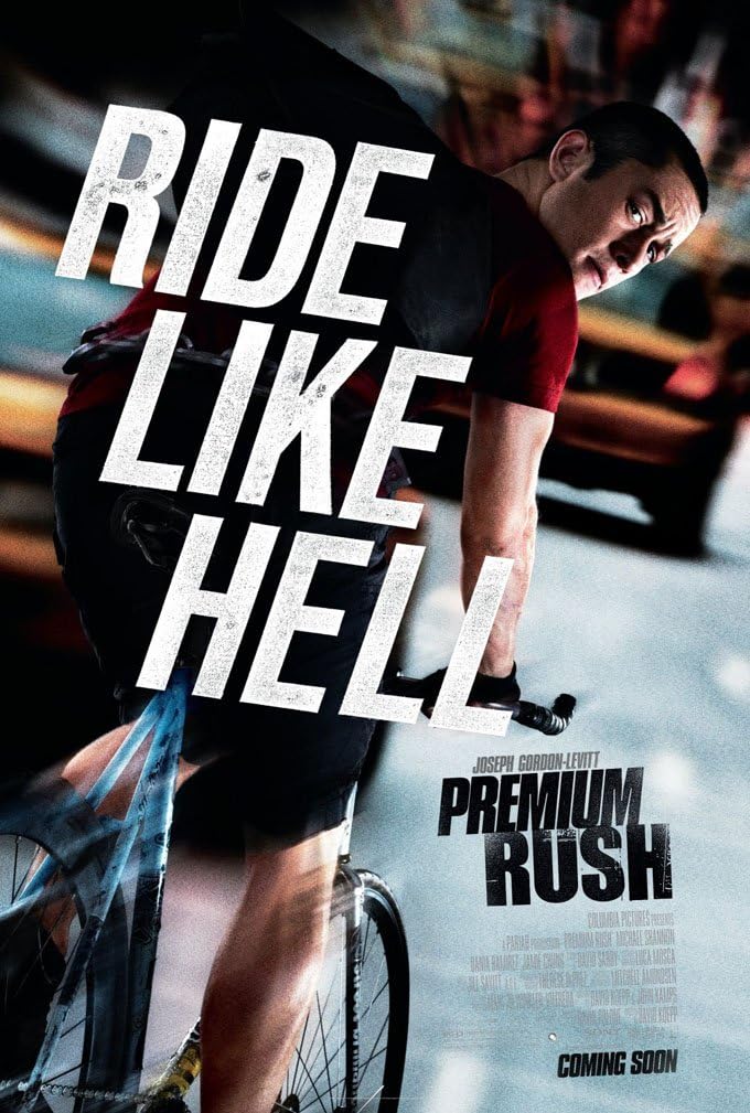 Movie Poster ArenaPREMIUM RUSH MOVIE POSTER 1 Sided ORIGINAL 27x40 JOSEPH GORDON-LEVITT
