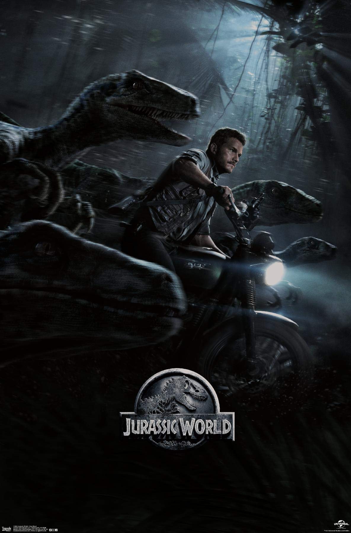 Trends International Jurassic World - One Sheet Wall Poster, 22.375" x 34", Premium Unframed Version