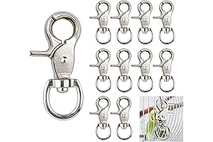 10PCS Premium Clasps for Endless Possibilities: Trigger Snap Hooks