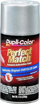 Dupli-Color BCC0410-6 PK EBCC04107-6 PK Bright Silver Metallic Perfect Match Automotive Paint For Chrysler Vehicles - 8 oz. Aerosol, Case of 6