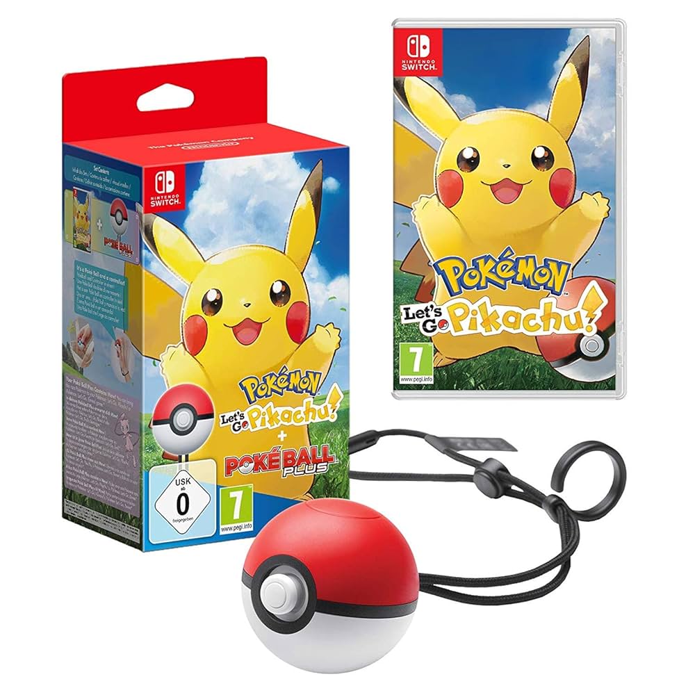 Pokémon: Let's Go, Pikachu! Including Poké Ball Plus