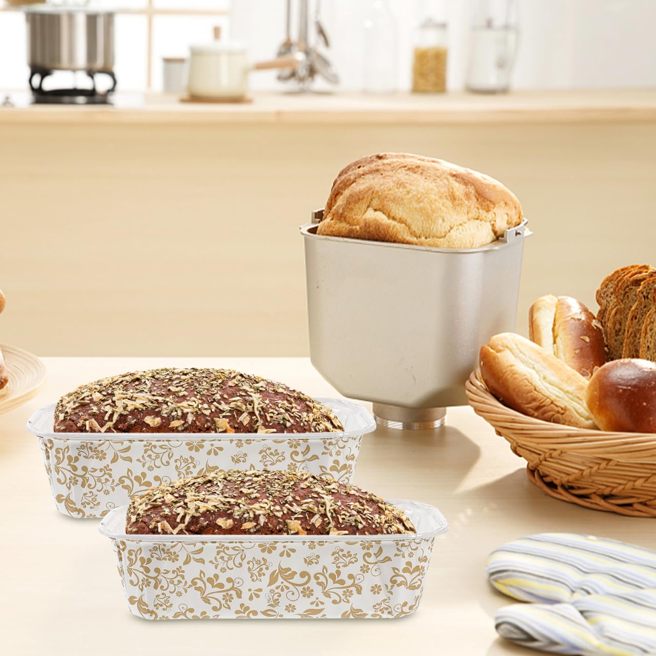 Housoutil 50 Supports À Gâteau En Papier Sulfurisé Résistants À La Chaleur Forme Bateau Pour Pâtisserie Desserts Pains Jetables Biodégradables Ustensiles De Cuisine