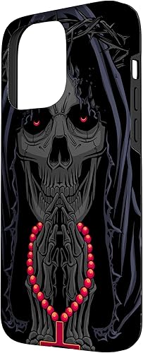 Miniatura 2 de iPhone 15 Pro Max Oraciones del Día de Muertos - Funda La Calavera Catrina Santa Muerte
