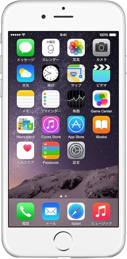 Amazon Apple Iphone 6 128gb シルバー 国内版simフリー Mg4c2j Apple アップル 携帯電話 スマートフォン本体
