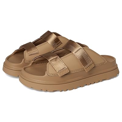 UGG Kids Goldenglow Slide (Toddler/Little Kid/Big Kid) Kids Shoes Dark Sand