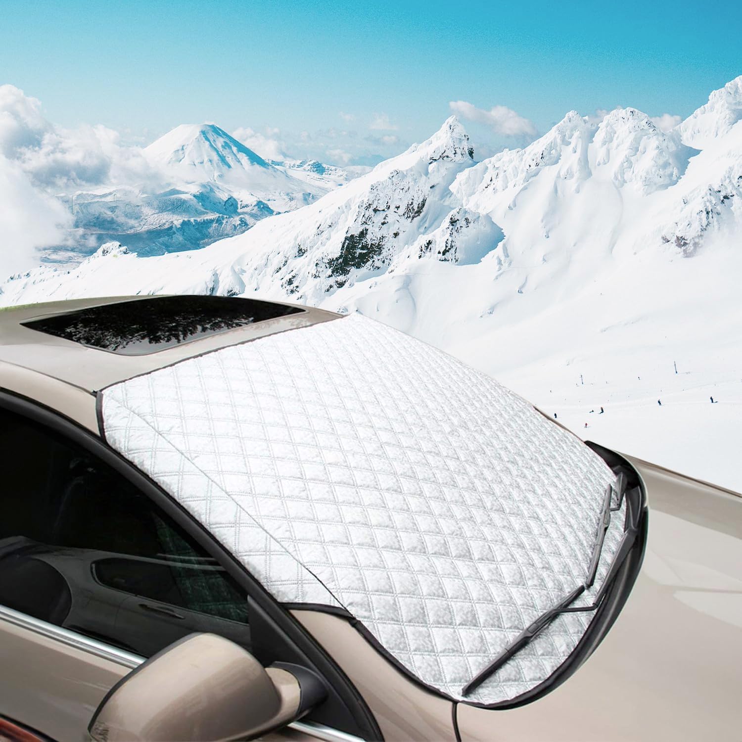 SC Products Car Windscreen Cover for Winter Ultra Protective Car Snow