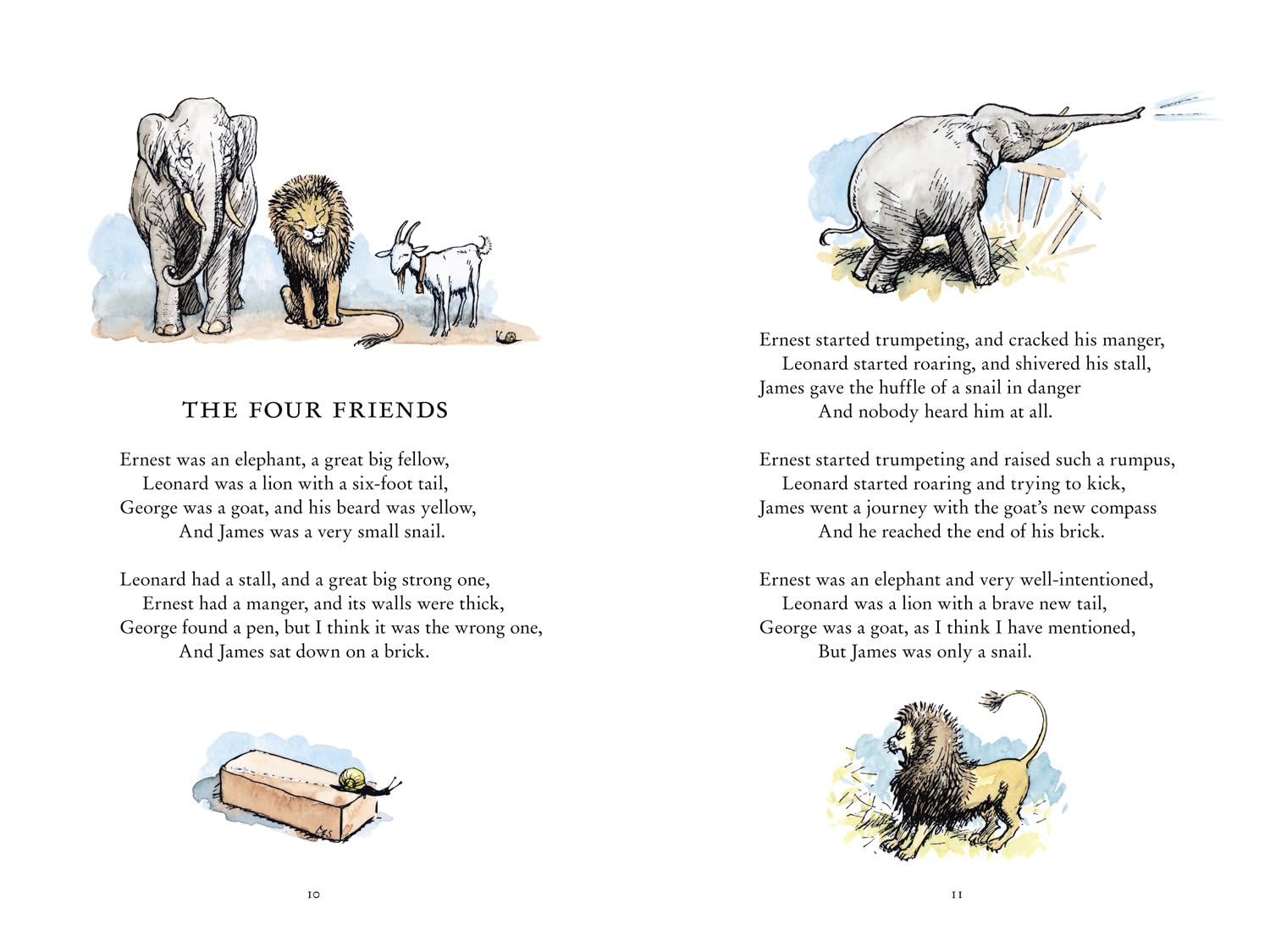 When We Were Very Young: The original, timeless and definitive version of the poetry collection created by A.A.Milne and E.H.Shepard. An ideal gift ... adults. (Winnie-the-Pooh – Classic Editions)