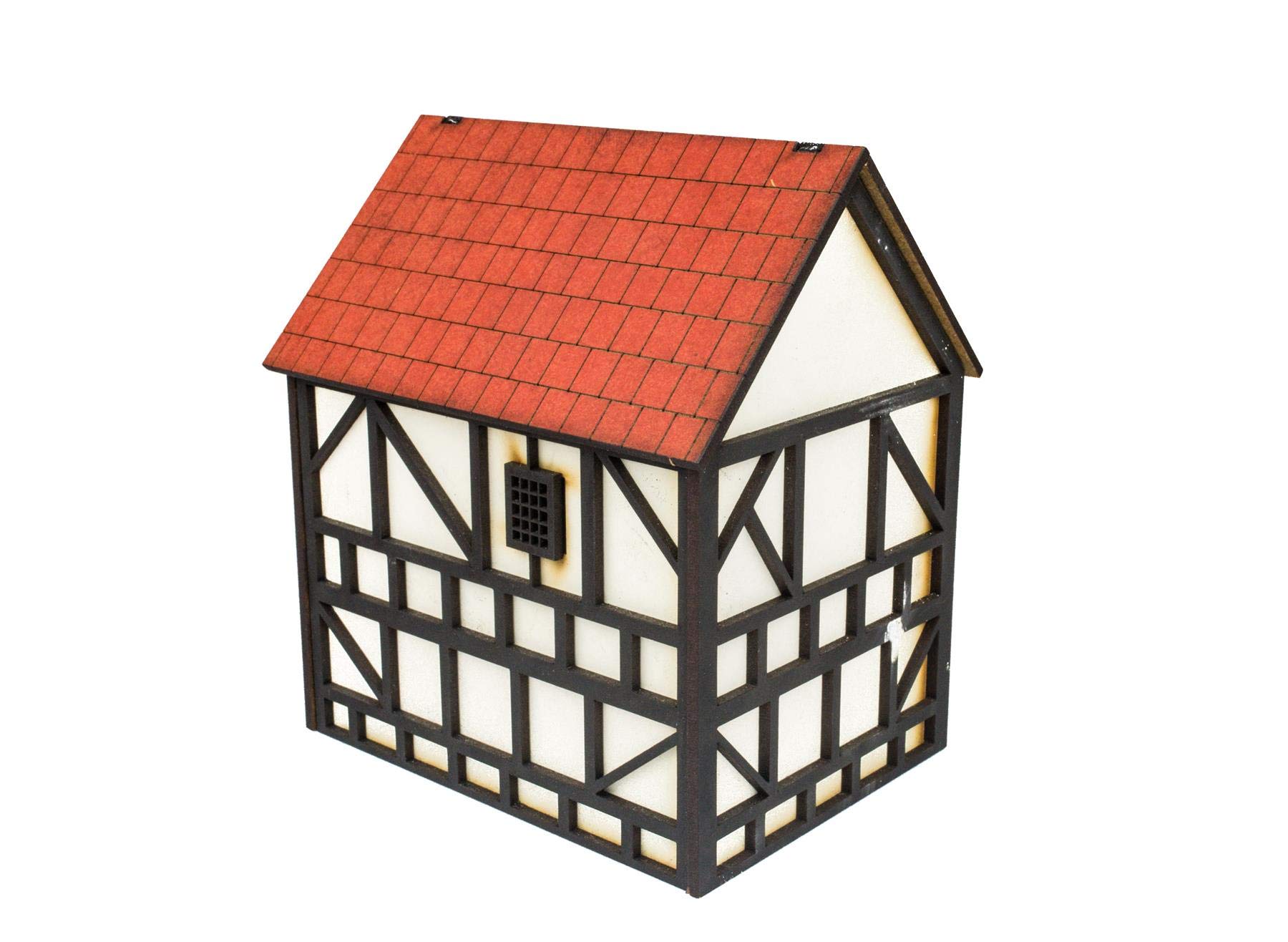 War World Gaming Medieval Town - Casas Ciudad-Campo Medievales y Accesorios en Resina (Pintada/Sin Pintar) – 28mm Wargaming Maquetas Dioramas
