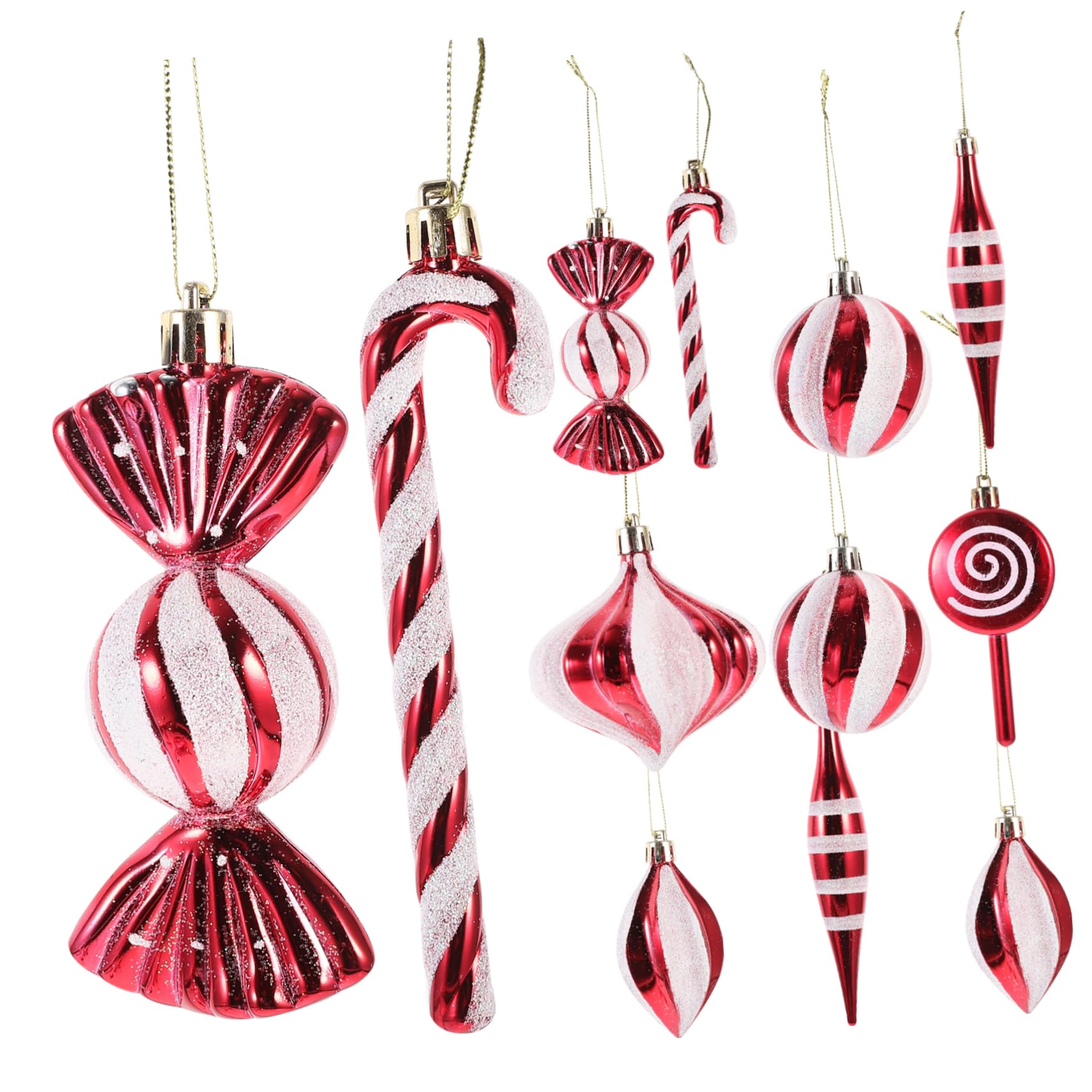 Cabilock 4 Juegos Colgante De Árbol De Navidad Puerta Decoraciones Colgantes Christmas Tree Decorations Colgantes Navideños Decoraciones Navideñas Adornos De Arbol De Navidad 14 Uds * 4