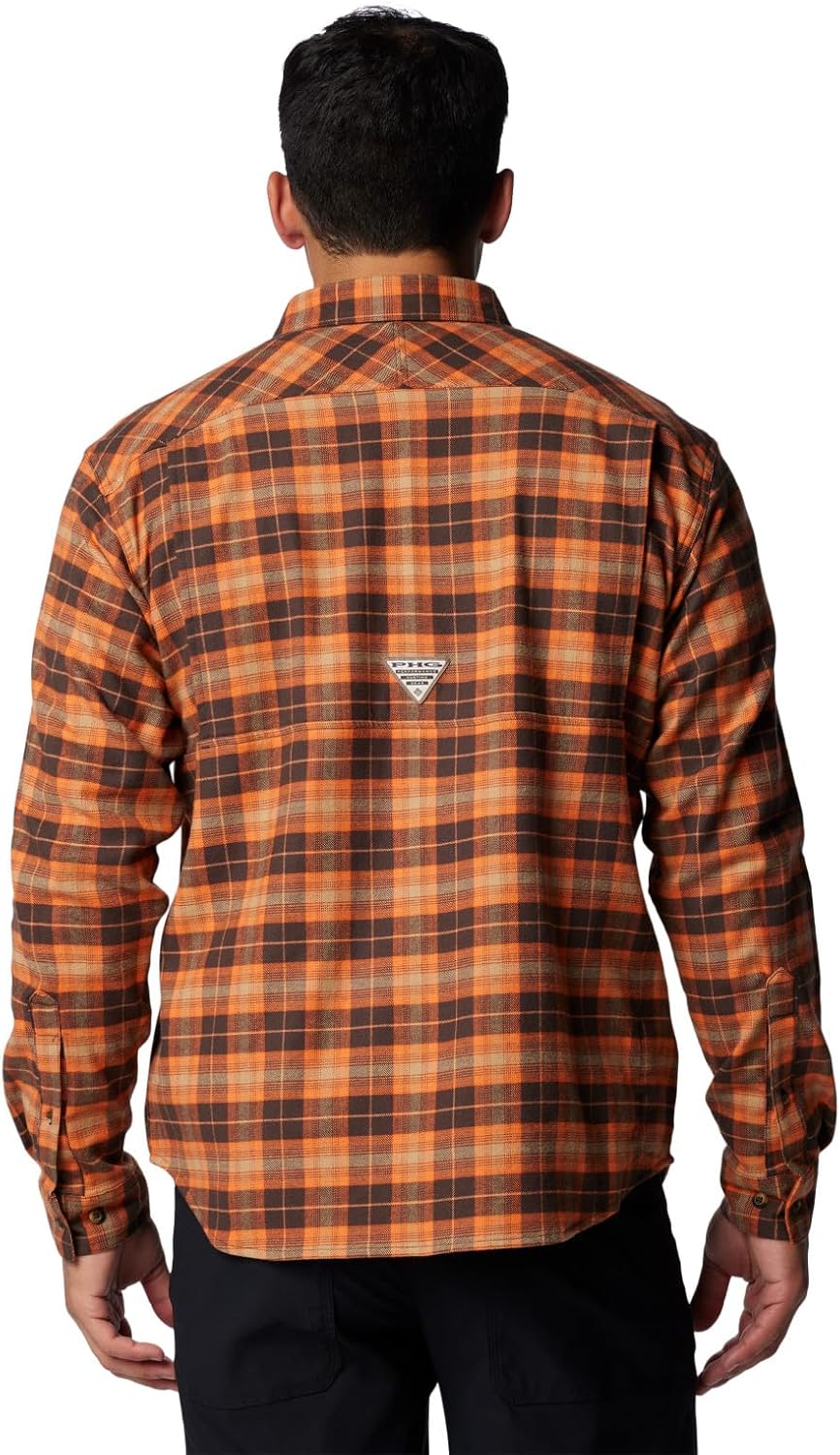 Columbia Mens Roughtail Stretch Flannel Long Sleeve - Image 2