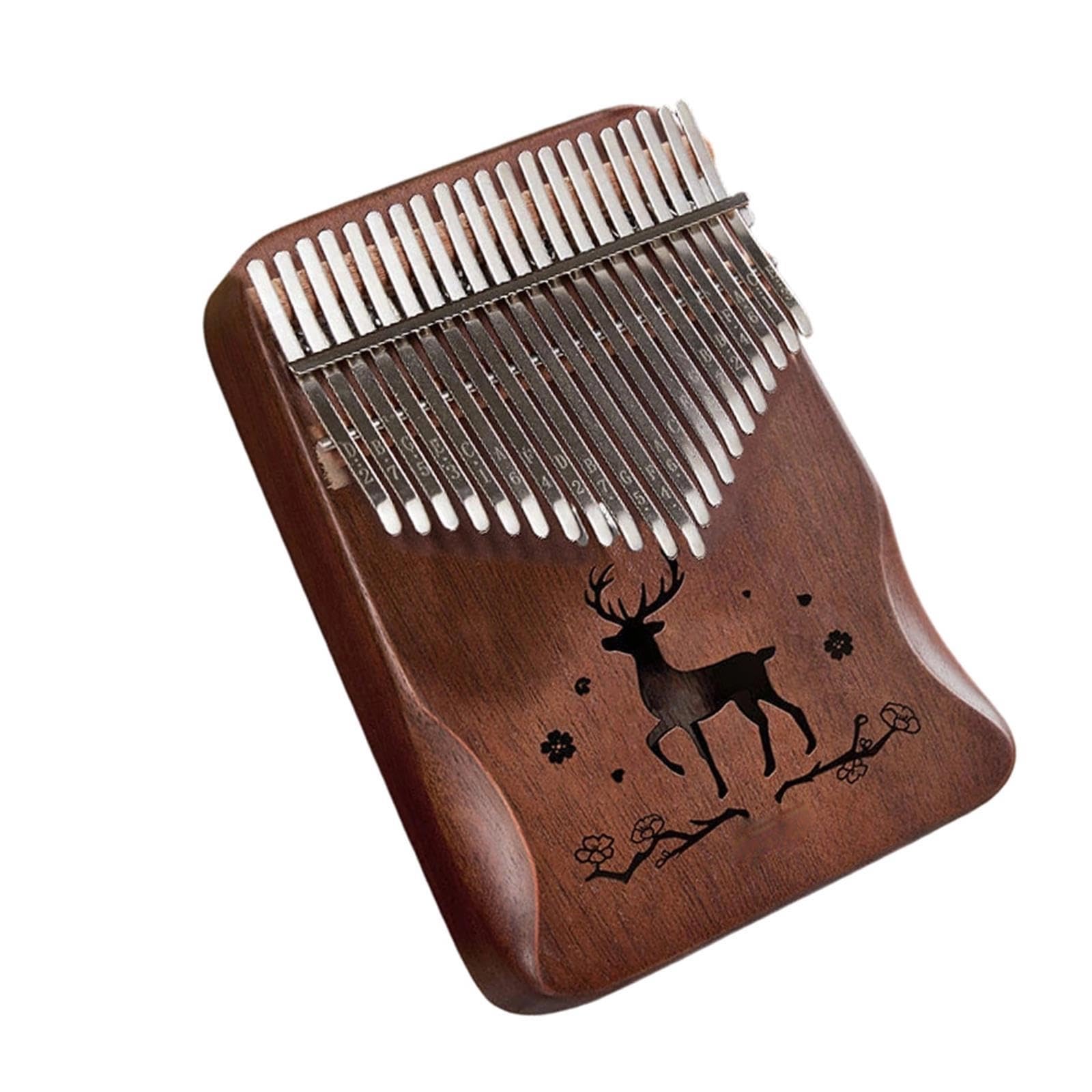 Tragbare Kalimba Komplett Massivholz Gefertigtes Kalimba