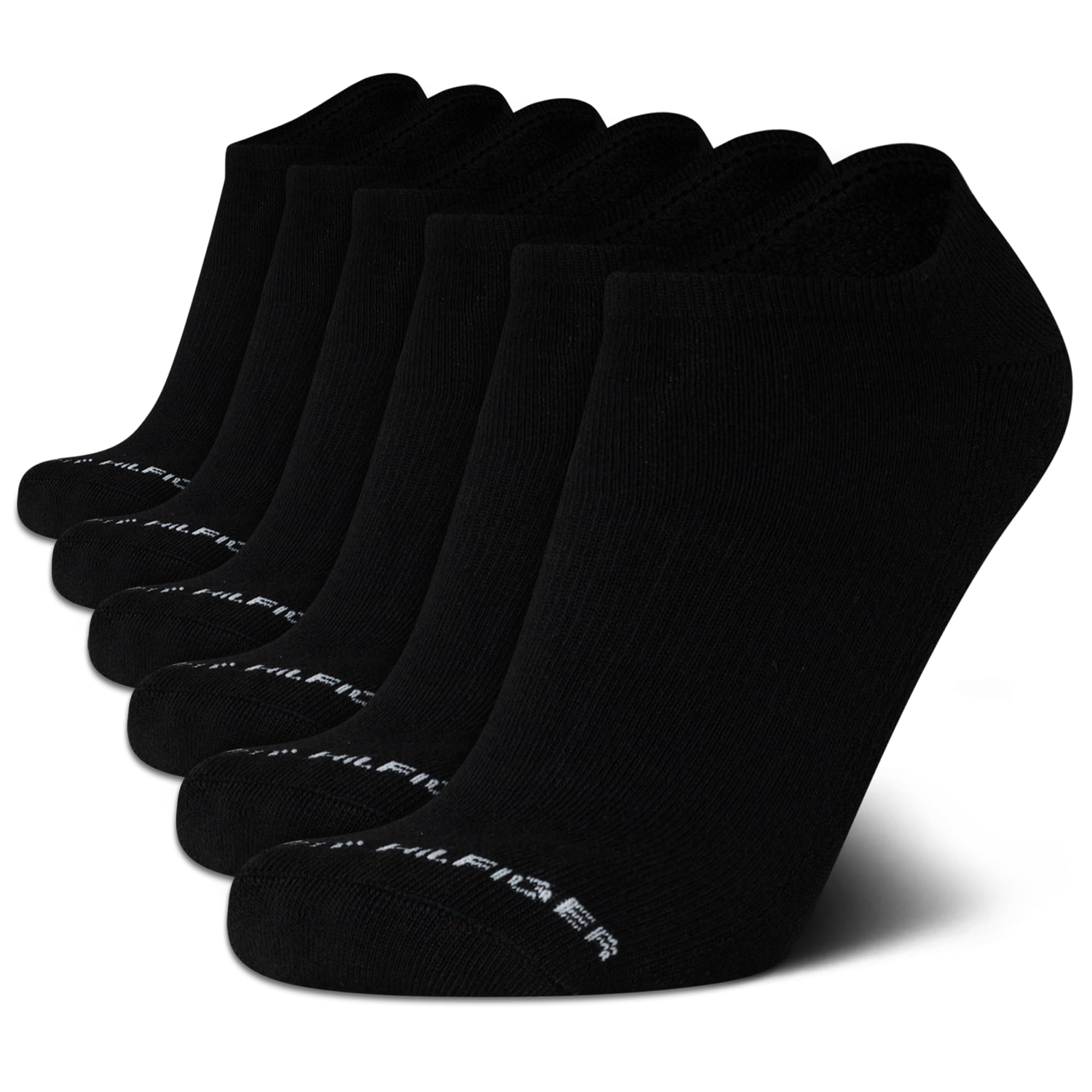 Tommy HilfigerMens Athletic Socks - Cushion No Show Ankle Socks (6 Pack)
