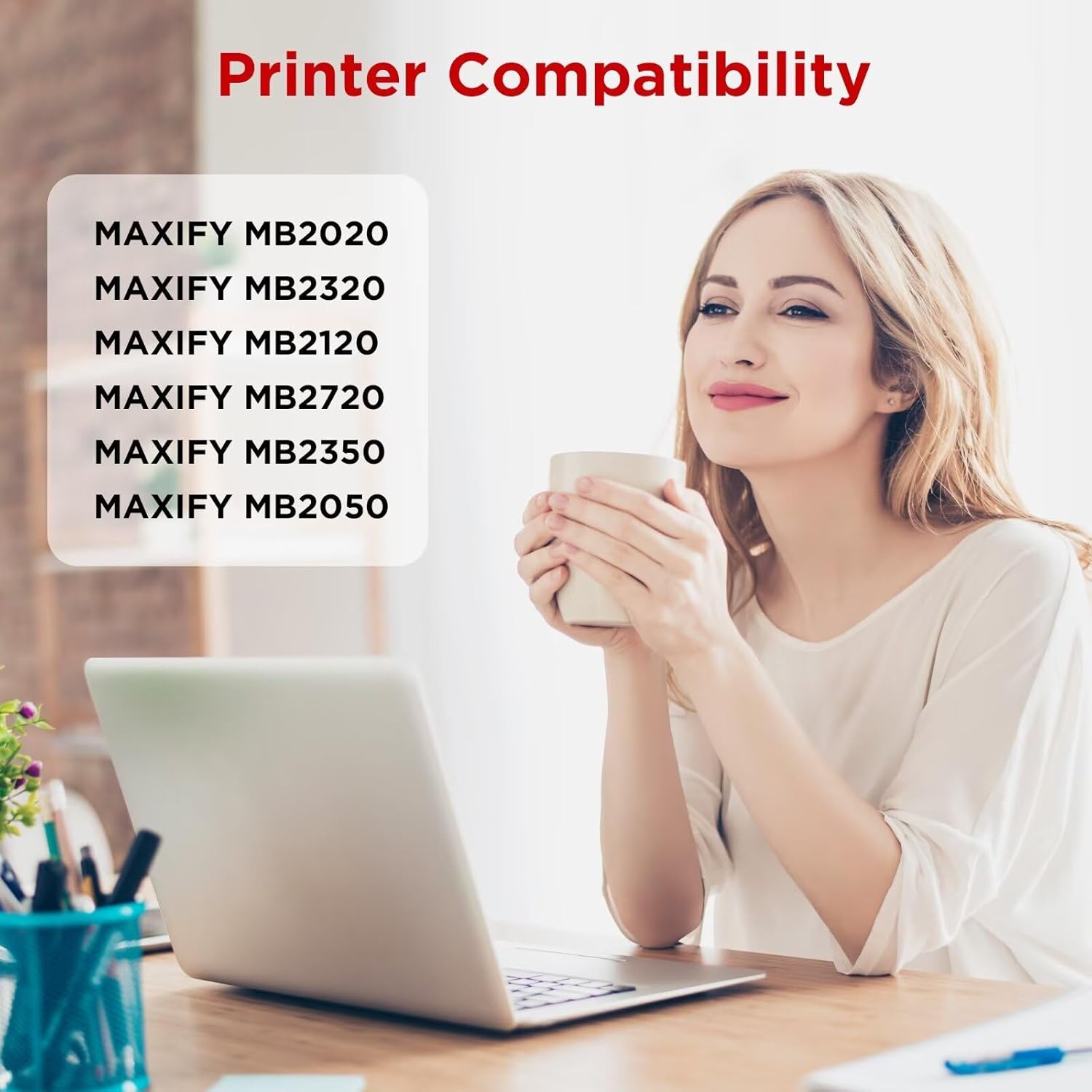 1200XL Ink cartridges Compatible Replacement for Canon Maxify 1200 Ink to use with PGI-1200 MB2720 MB2320 MB2020 MB2120 MB2350 Printer (2Black, 2Cyan, 2Magenta, 2Yellow)