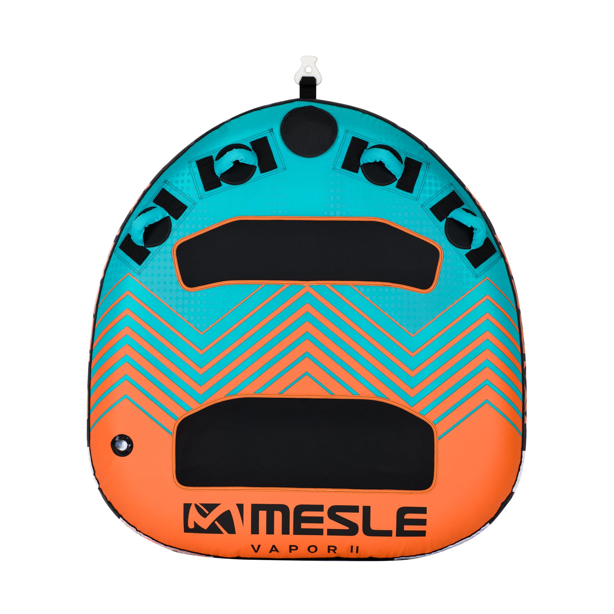 MESLE Tube Vapor, 2 Persone, Gommone da Traino, Sci Nautico, Anello da Traino, Barca, Moto d'Acqua