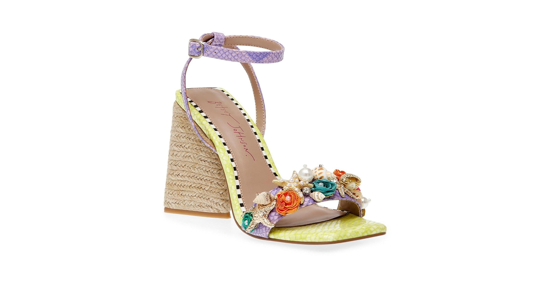 Betsey Johnson NY 花柄キャミ グリーン/USA製 PATCH BLUE FLORAL Pointed-Toe Heel | Women's Heels – Betsey