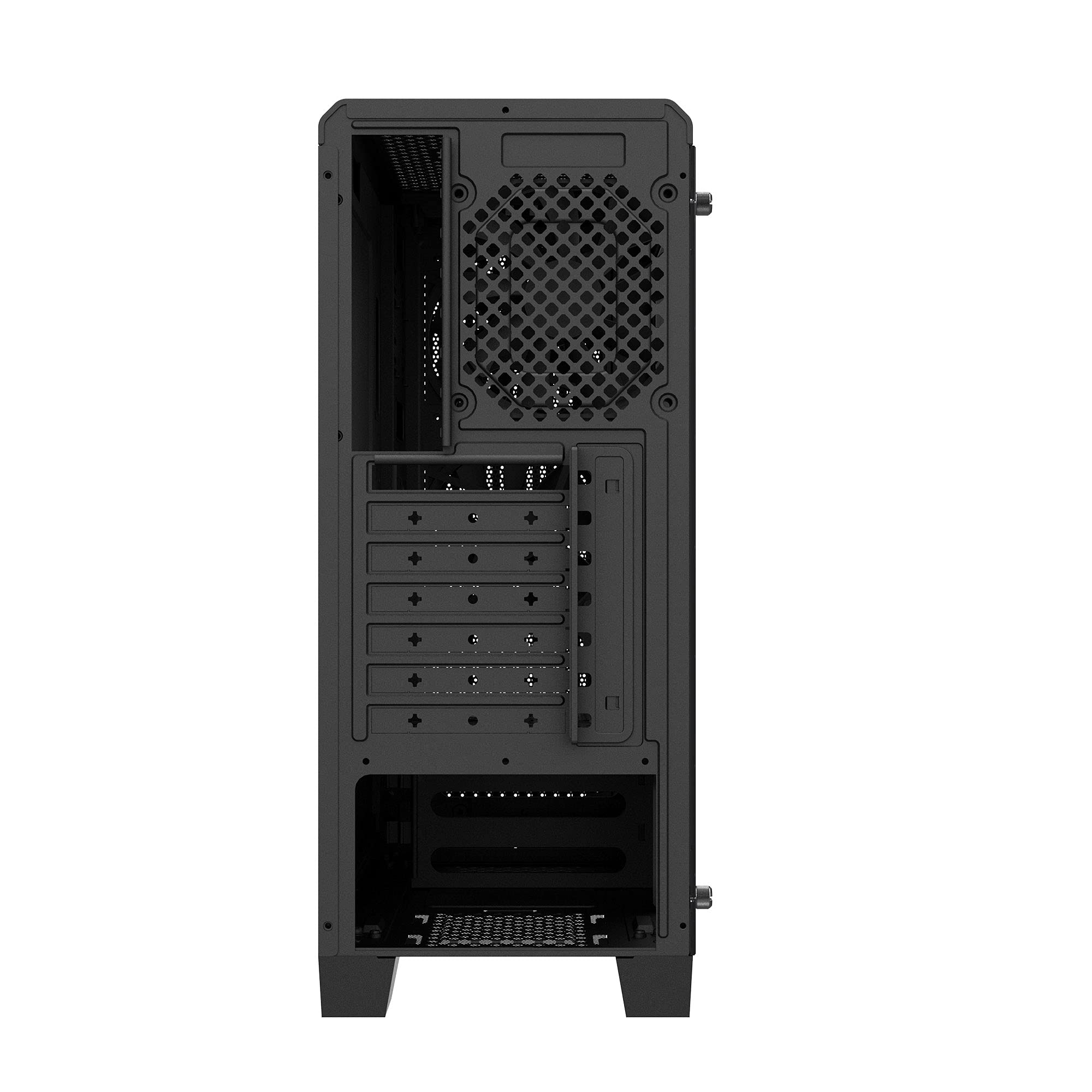 Caja de PC Media Torre Zalman S2 TG Negro (Vidrio Templado)
