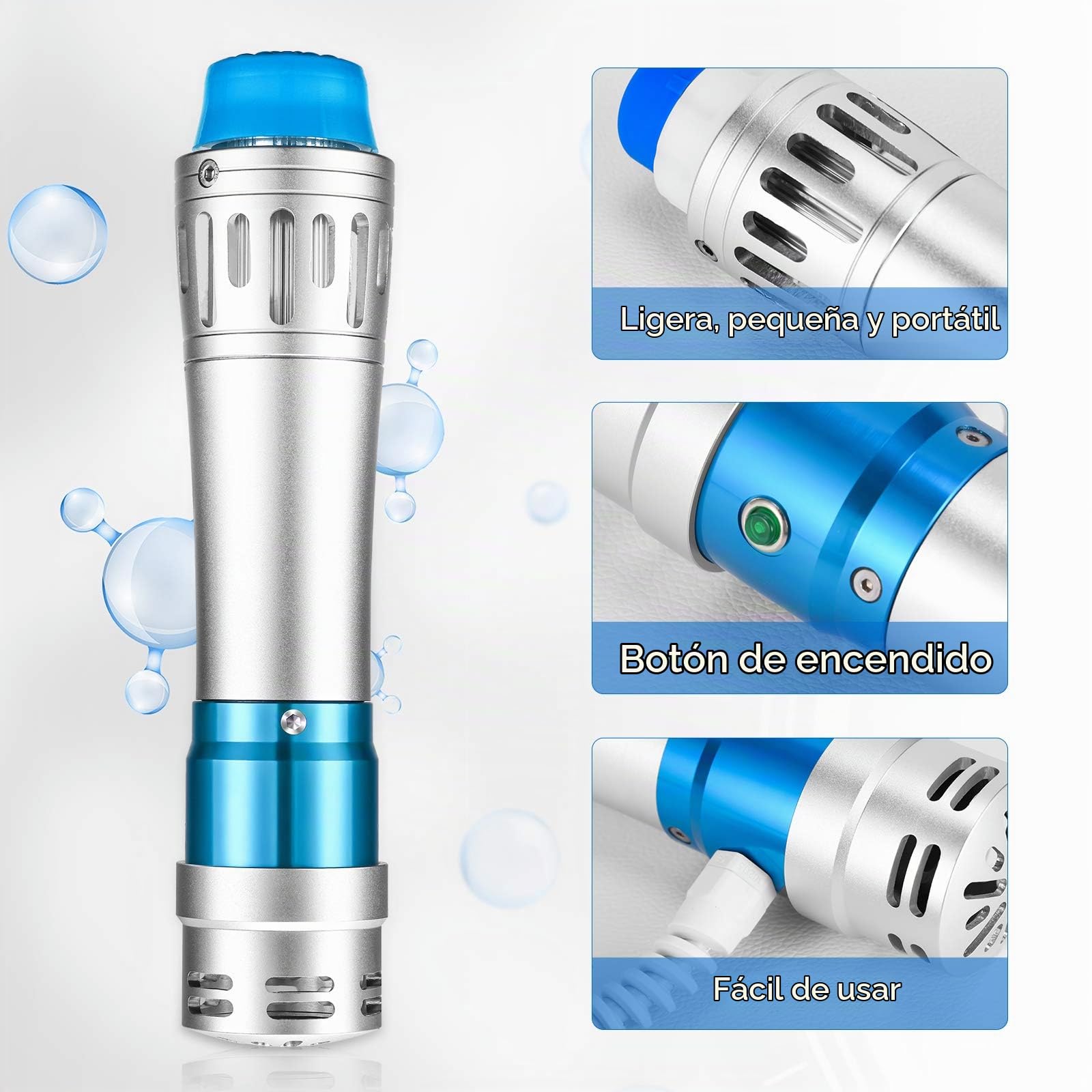 TELAM Máquina de terapia de ondas de choque Máquina de terapia de ondas de choque extracorpóreas electromagnéticas Mejora de la elasticidad de la piel Masajeador corporal