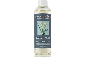 COCORRÍNA Cashmere Vanilla Cashmere Essential Oil Reed Diffuser Refill for Home Fragrance