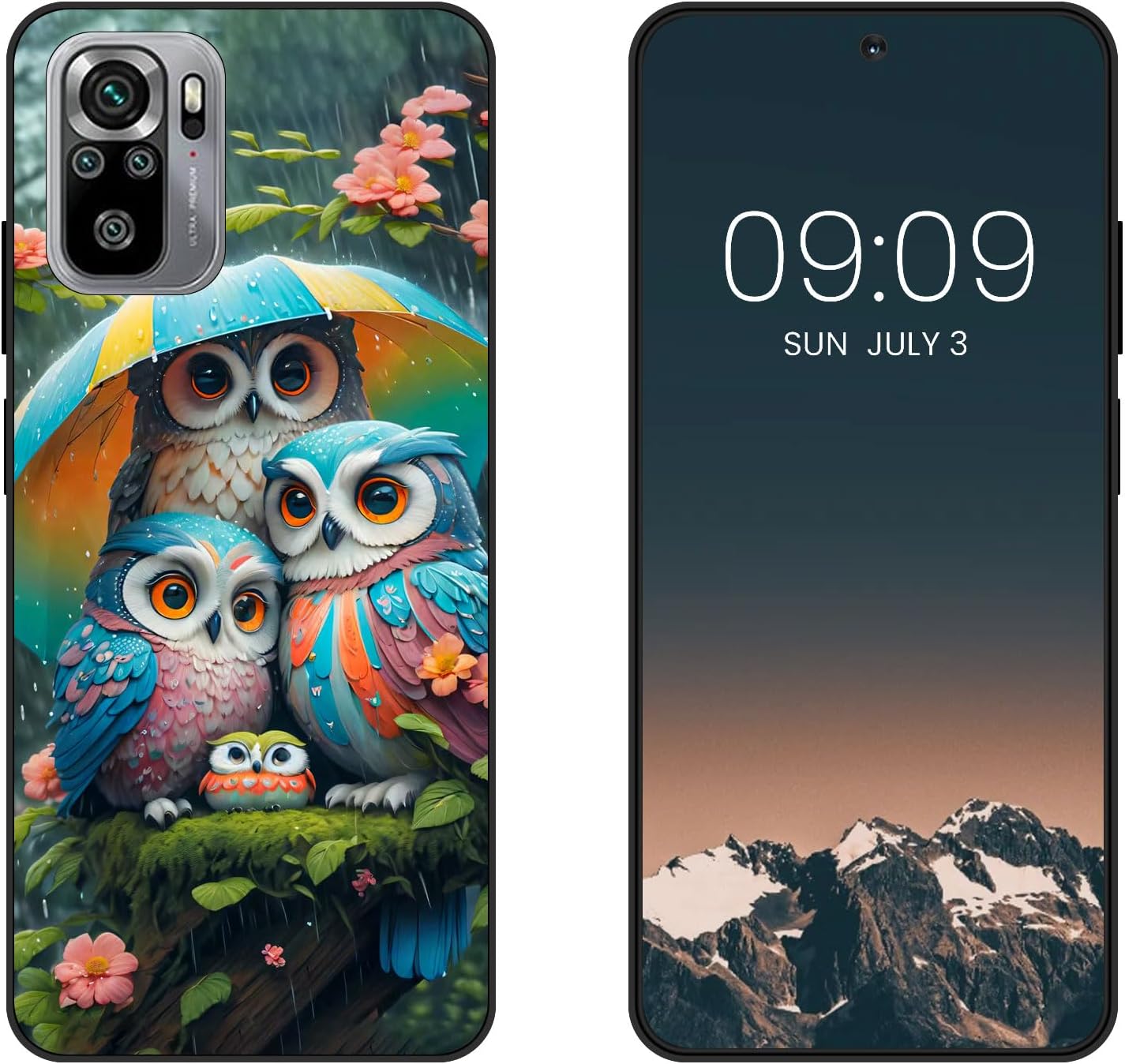 Custodia Per Xiaomi Mi Note 10 Con Stampa Cartoon | Cover Antiurdo In Silicone Liquido, Morbida E Sottile, Adatta Per Ragazze - 5