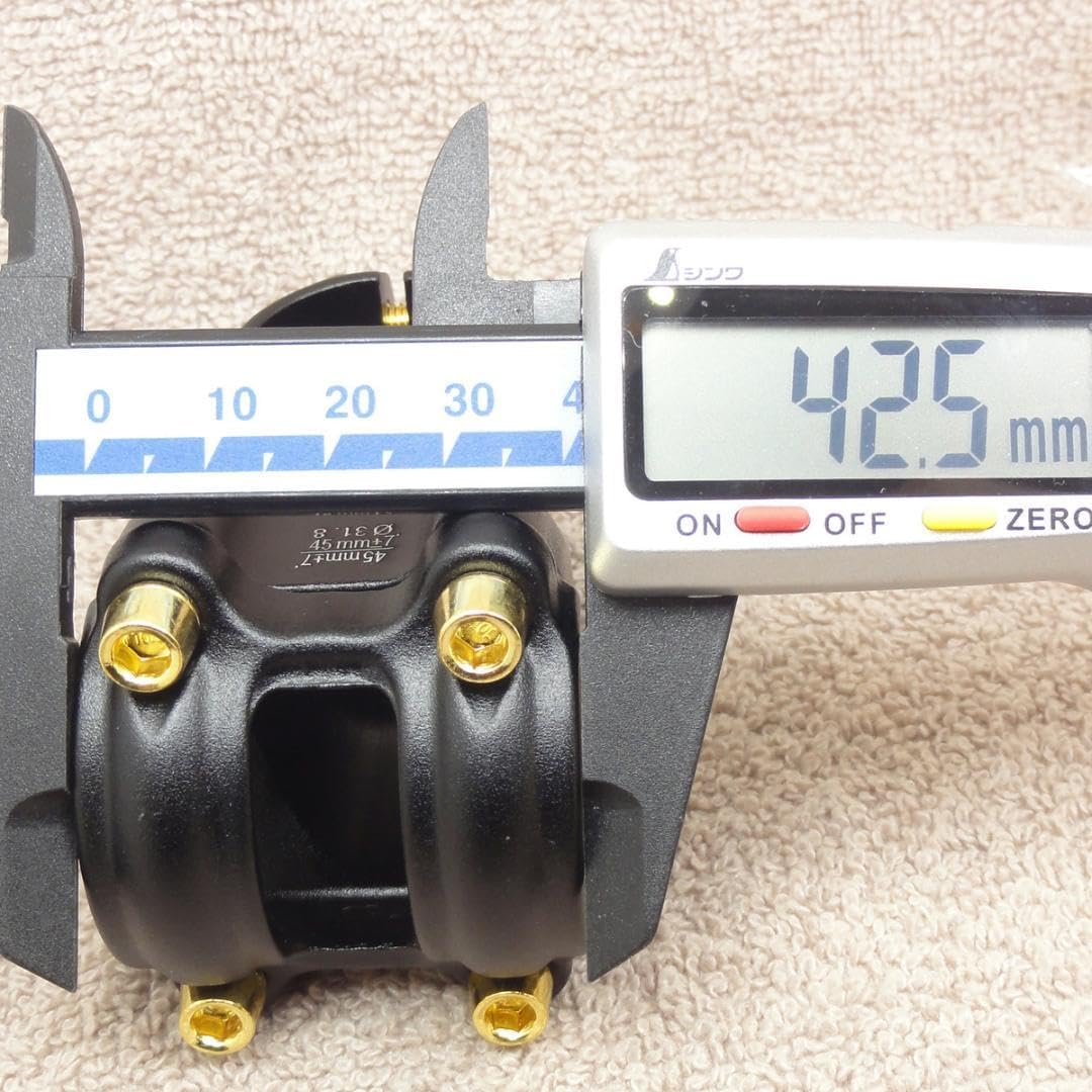 ショートステム 長さ45mm 7&deg; 径31.8mm 軽量 アルミ合金製