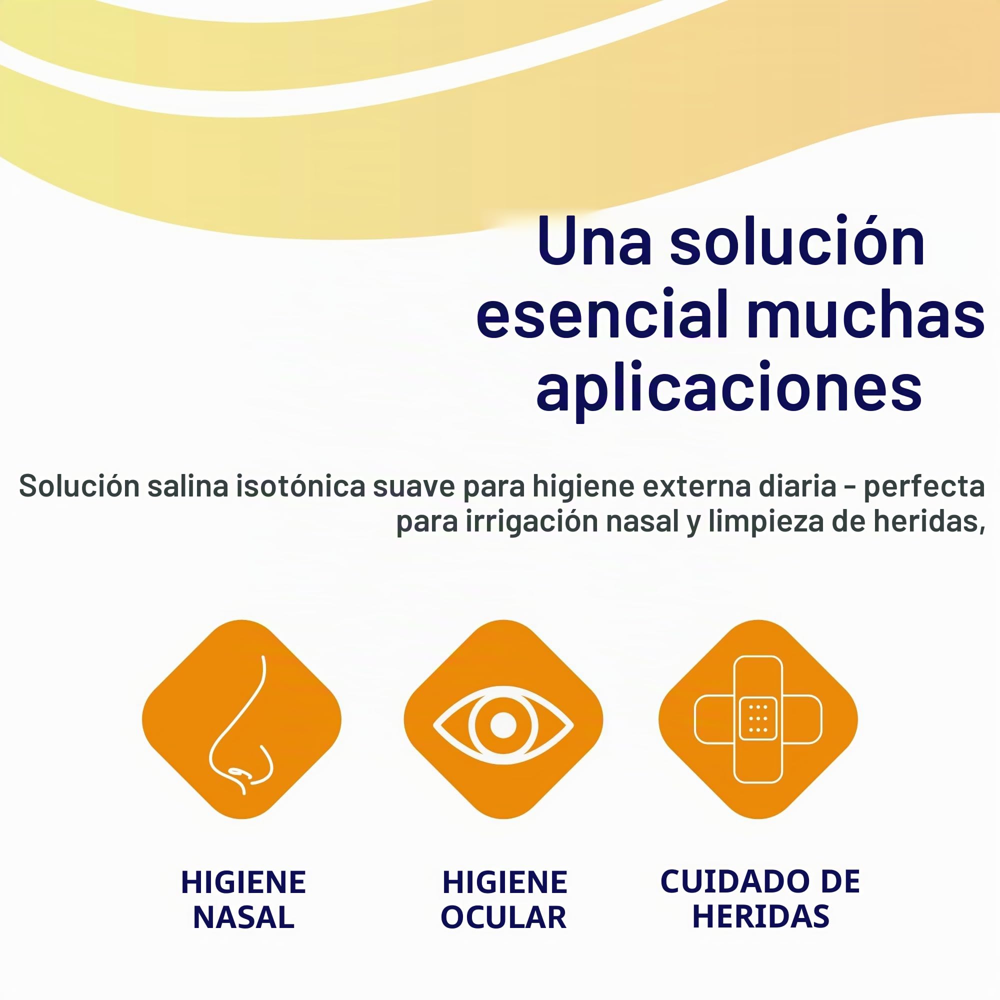 VERSOL NaCl 0,9% – Solución salina fisiológica estéril 1 L – Para higiene nasal, limpieza de heridas y cuidado diario – Apta para bebés, niños y adultos